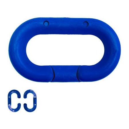 Gec Mr. Chain 2 in Master Link, Traffic Blue, Pack of 10 50726-10